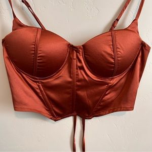 Cinch-Up Corset Tank Top